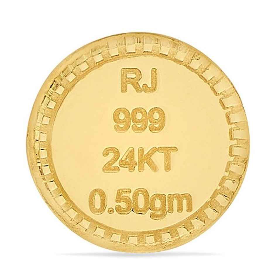 Reliance Jewels 24kt Gold Coin 999 Purity