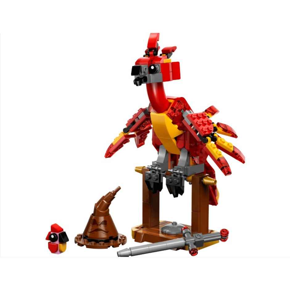 LEGO Harry Potter Fawkes Dumbledores Phoenix Toy 76448 Building Blocks Toys