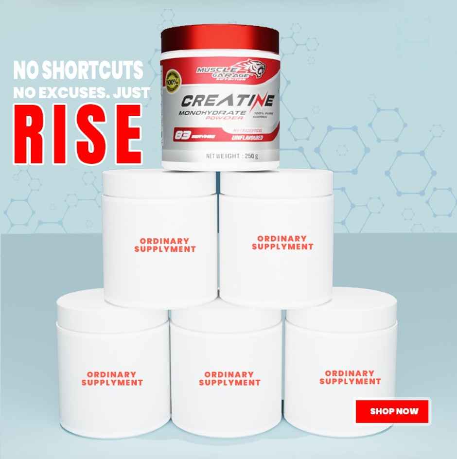 Muscle Garage Creatine | Unflavoured | 83 Servings