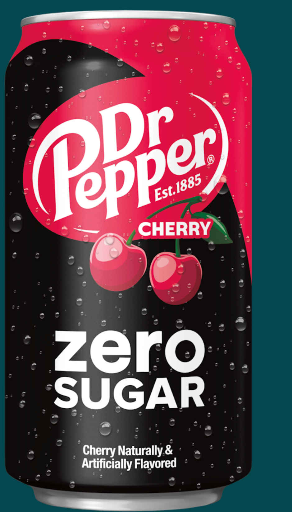 Dr Pepper Cherry Flavour Zero Sugar Soda