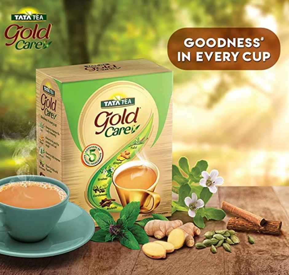 Tata Tea Gold Care Cardamom and Ginger Tea