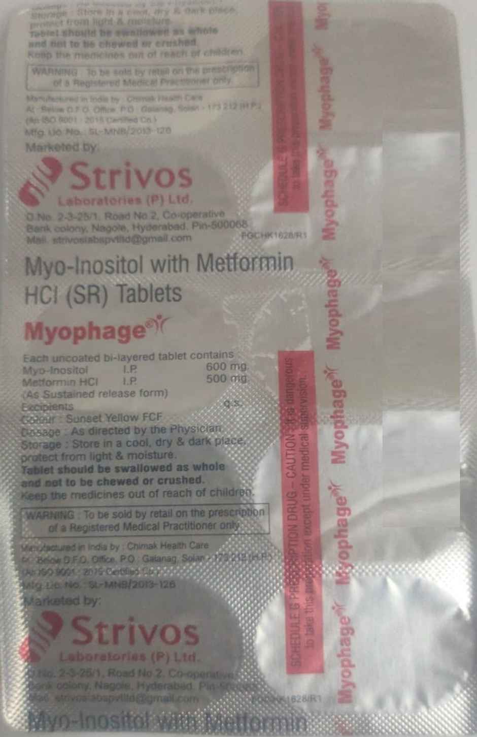 Myophage Tablet SR