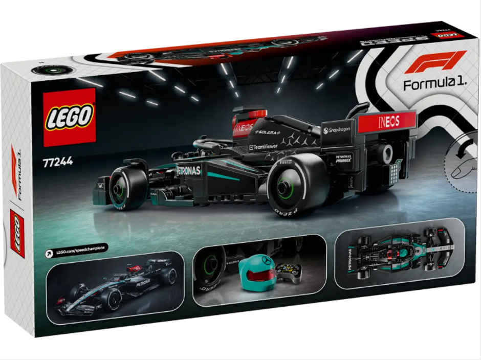 LEGO Speed Champions Mercedes AMG F1 W15 Race Car Toy Vehicle 77244 Building Blocks Toys