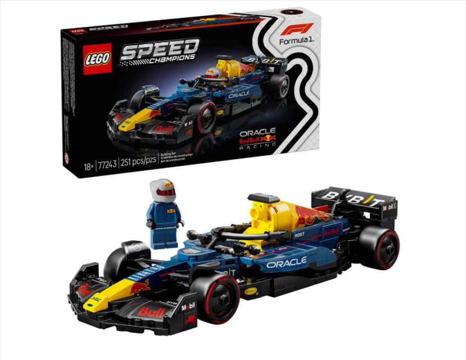 LEGO Speed Champions Oracle Red Bull Racing RB20 F1 Race Car Vehicle Set 77243 Building Blocks