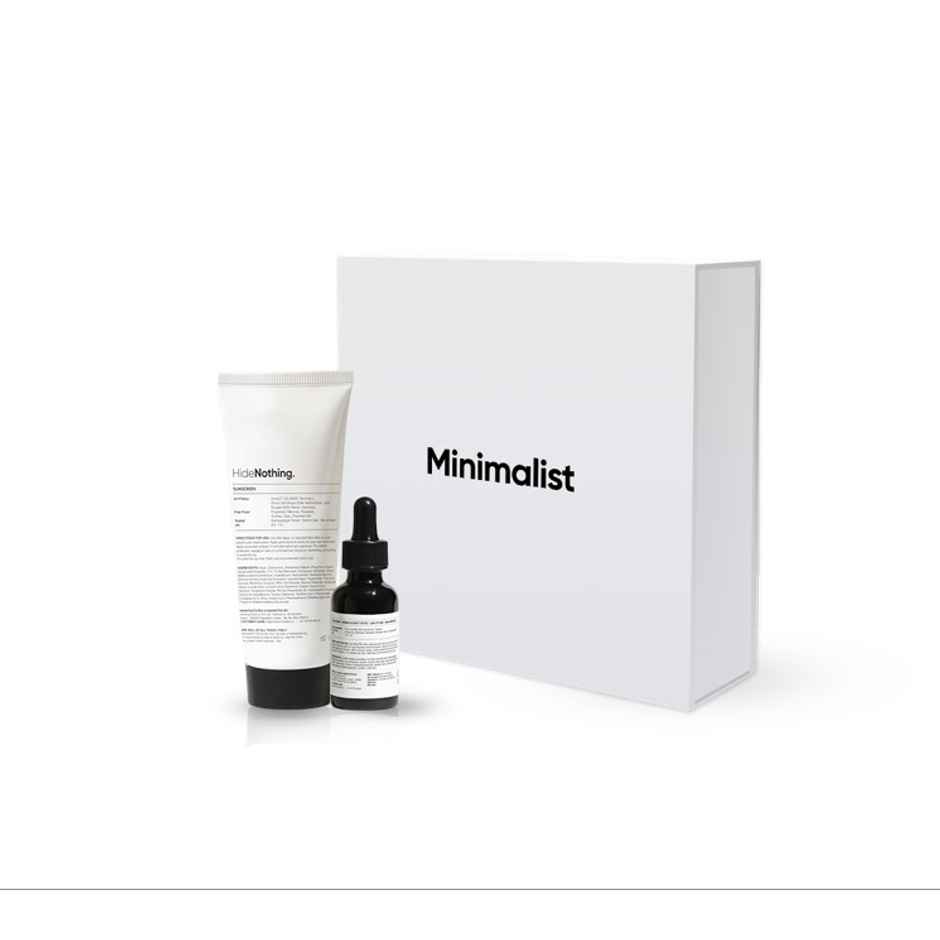 Minimalist Brightening & SPF Skincare Gift Set