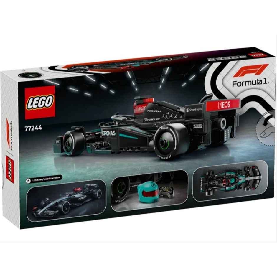 LEGO Speed Champions Mercedes AMG F1 W15 Race Car Toy Vehicle 77244 Building Blocks Toys