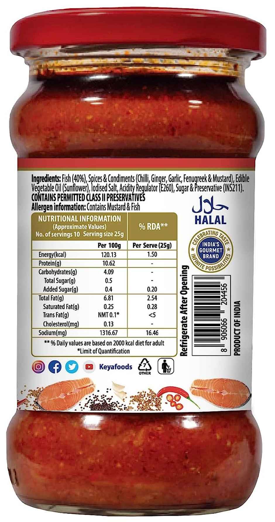 Keya Fish Pickle