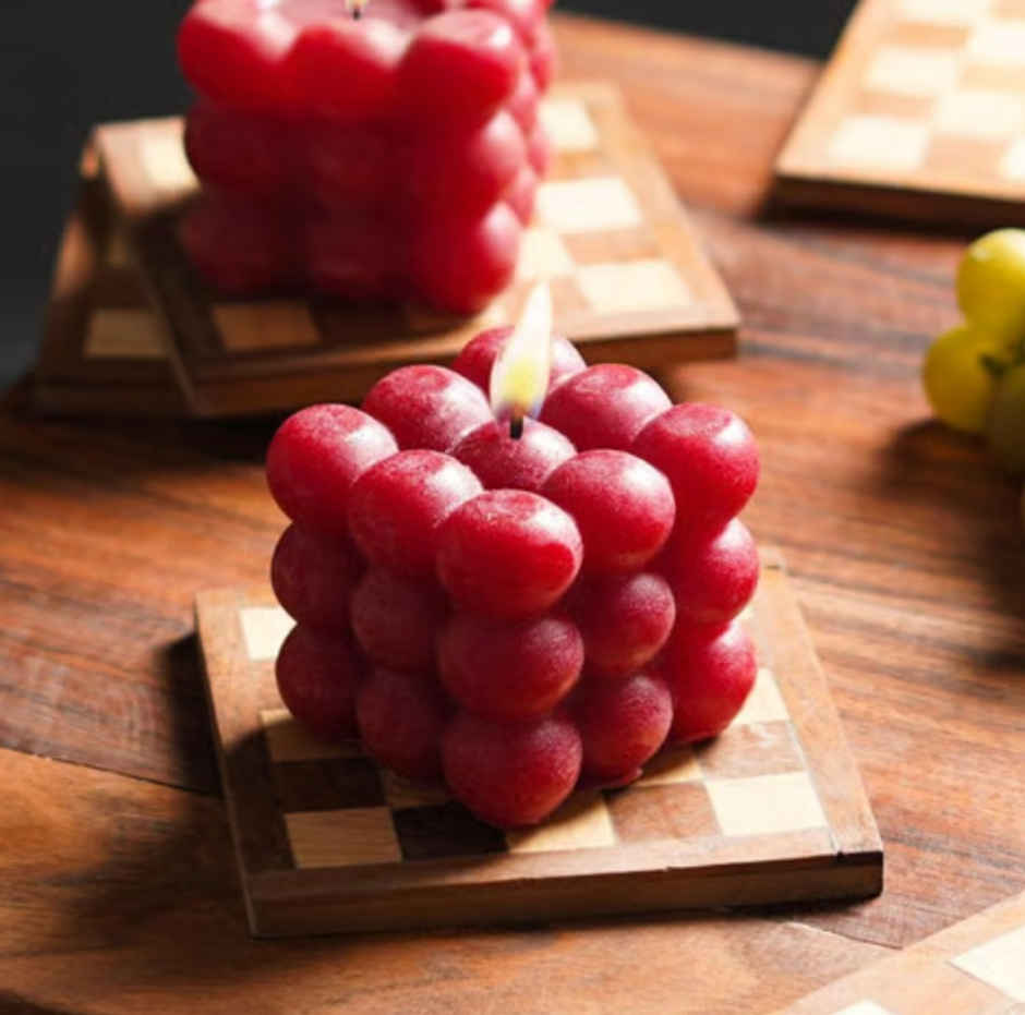 Auradecor Bubble Scented Candle | Floral