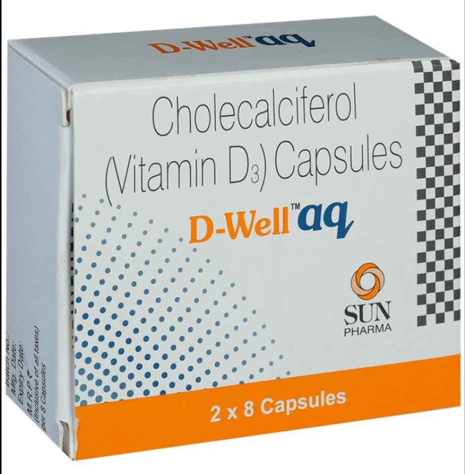 D-Well aq Vitamin D3 Capsule