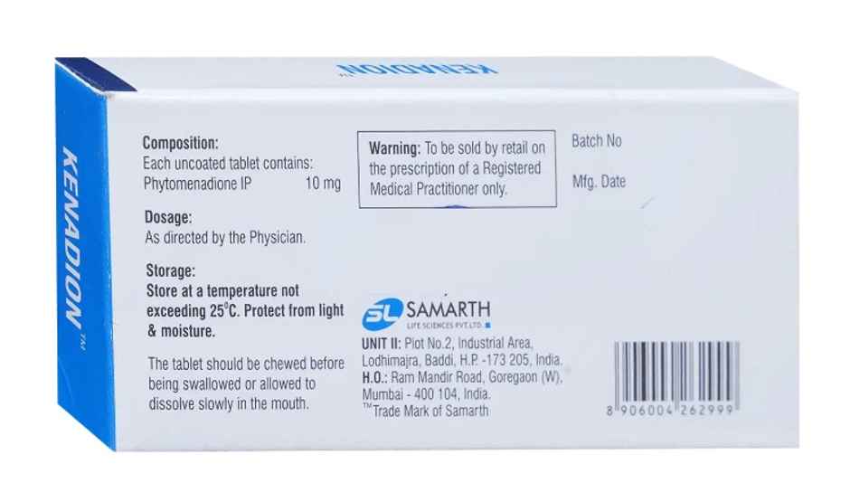 Kenadion 10mg Tablet