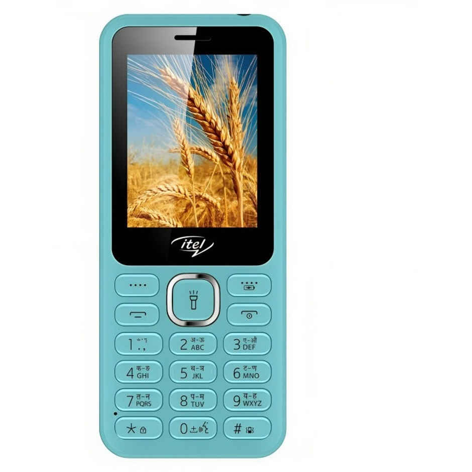 itel it5027 Slim Keypad Mobile | 2.4 inch Display | 1200 mAh Battery | Type C Charging | Light Green