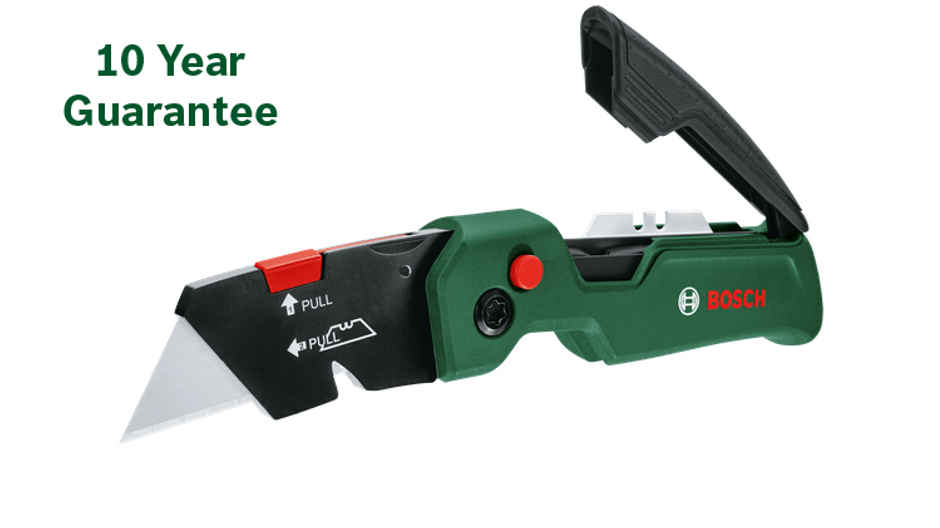 BOSCH Folding Knife With Three Blades