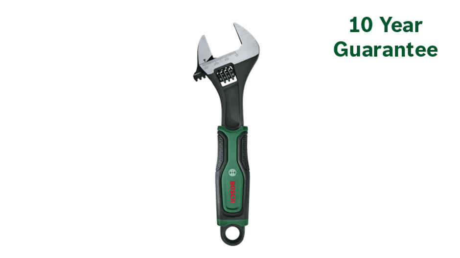 BOSCH Adjustable Wrench | 8 in