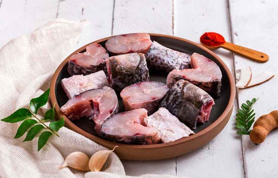 TenderCuts Rohu Bengali Cut with Head and Tail