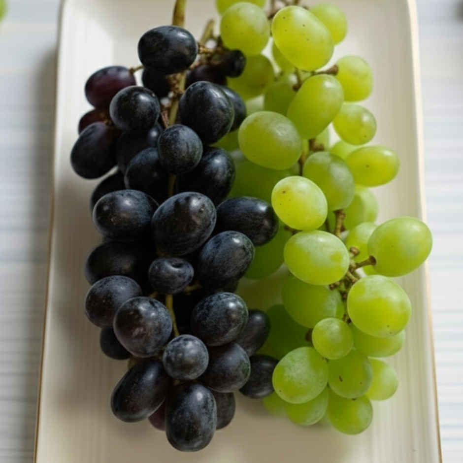 Green & Black Mix Grapes (Seedless)