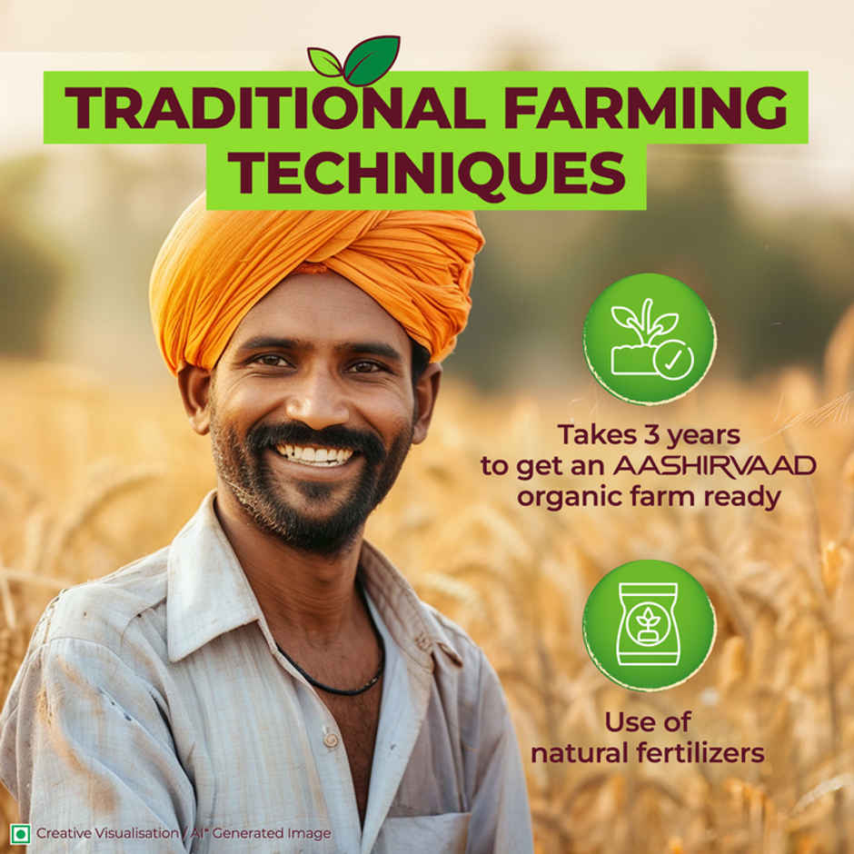 Aashirvaad Organic Urad Dal (Split) | Organic | Rich in Protein