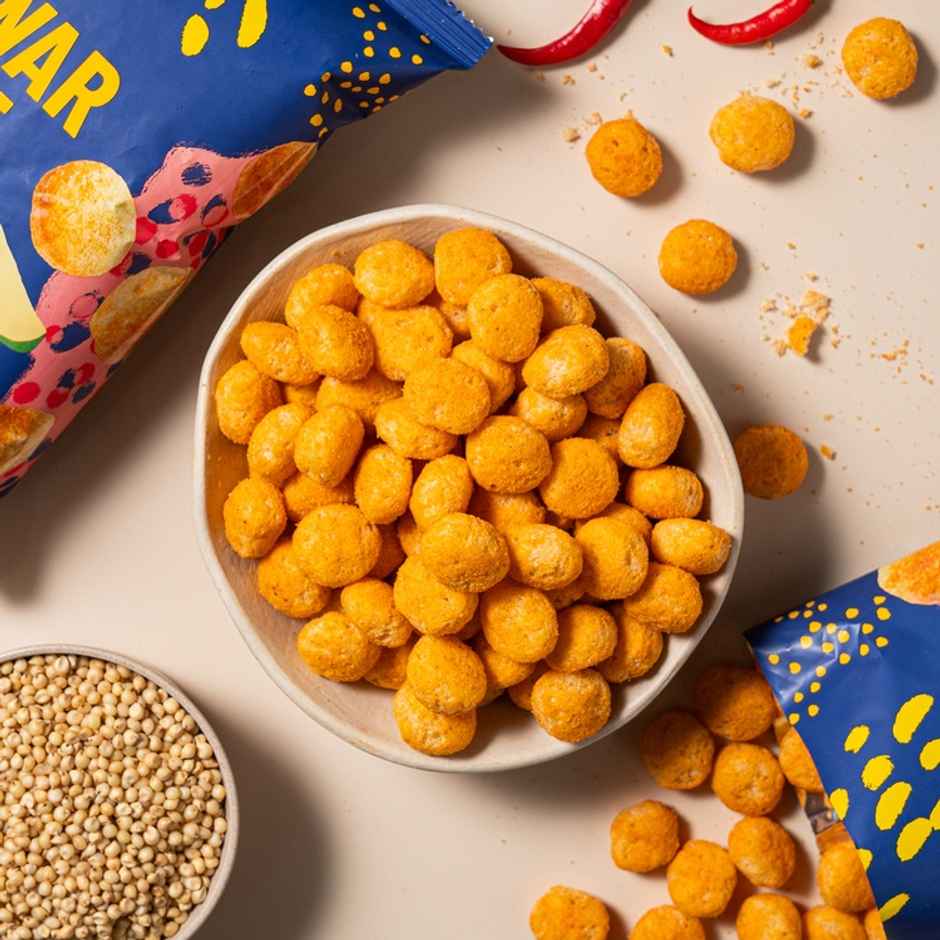 Mille Jowar Puffs Magic Masala | Baked | No Palm Oil | Not Fried