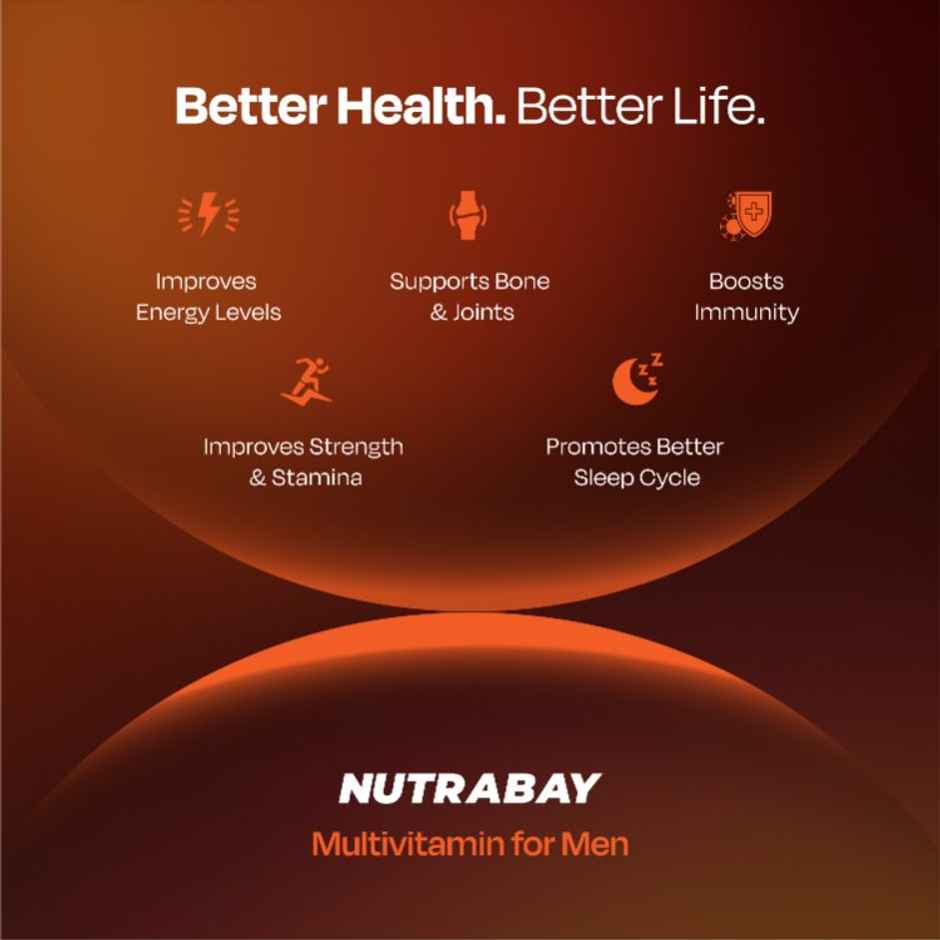 Nutrabay Pro Active Multivitamin Men 60Tablets