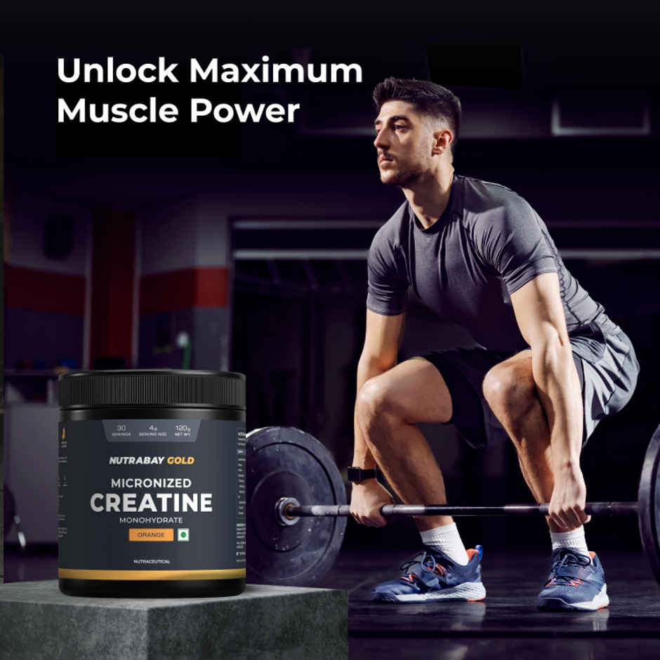 Nutrabay Gold Micronized Creatine Orange