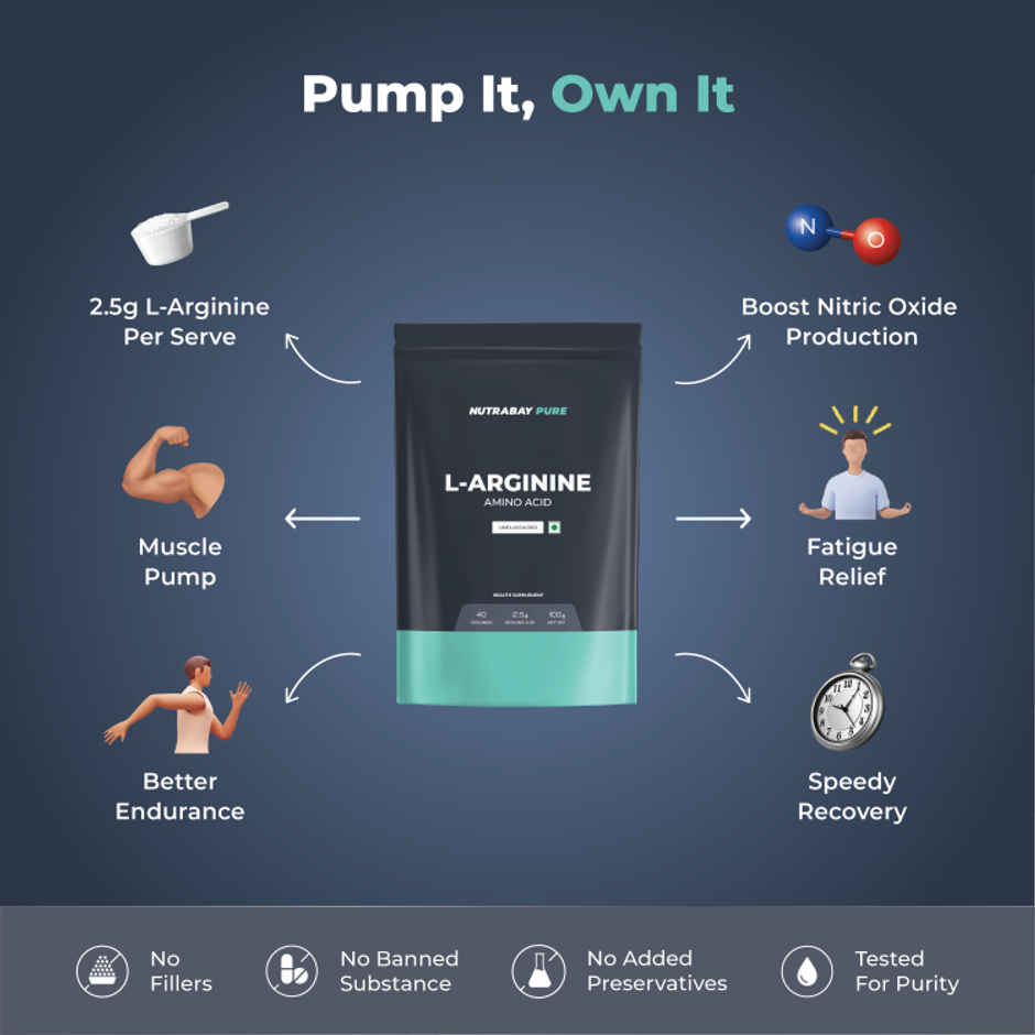 Nutrabay Pure Series L Arginine