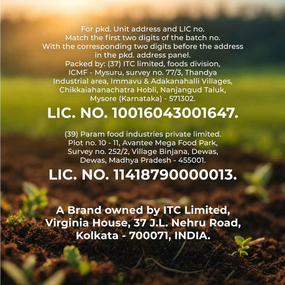 Aashirvaad Organic Chana Dal (Split) | Truly Organic Chana Dal Rich in Protein