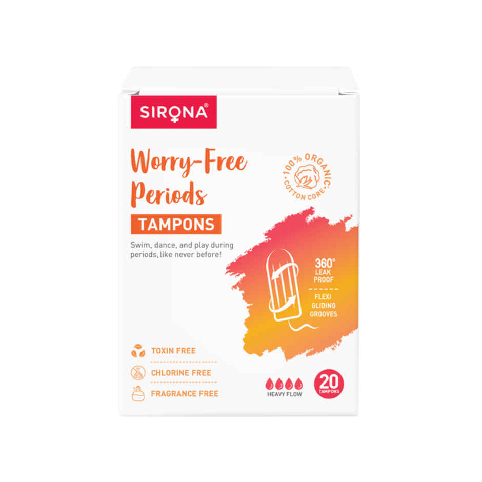 Sirona Premium Tampons - Heavy Flow
