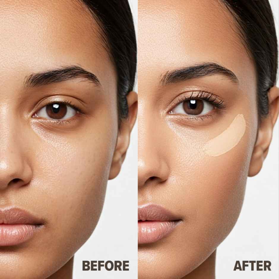 Mila Beaute Build to Cover Matte Liquid Concealer - Full Coverage, Waterproof | 101 Light Ivory