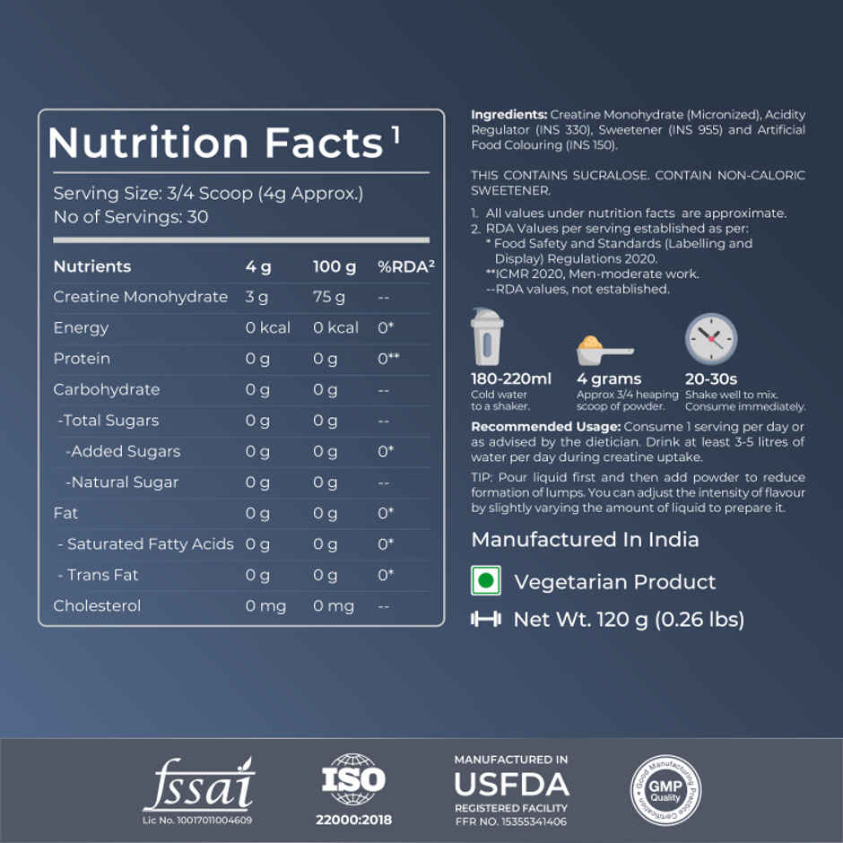 Nutrabay Gold Micronized Creatine Cola