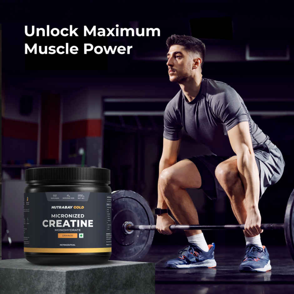 Nutrabay Gold Micronized Creatine Orange