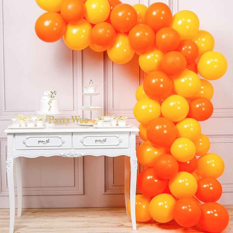 Balloon Orange & Yellow | Let's Vybe