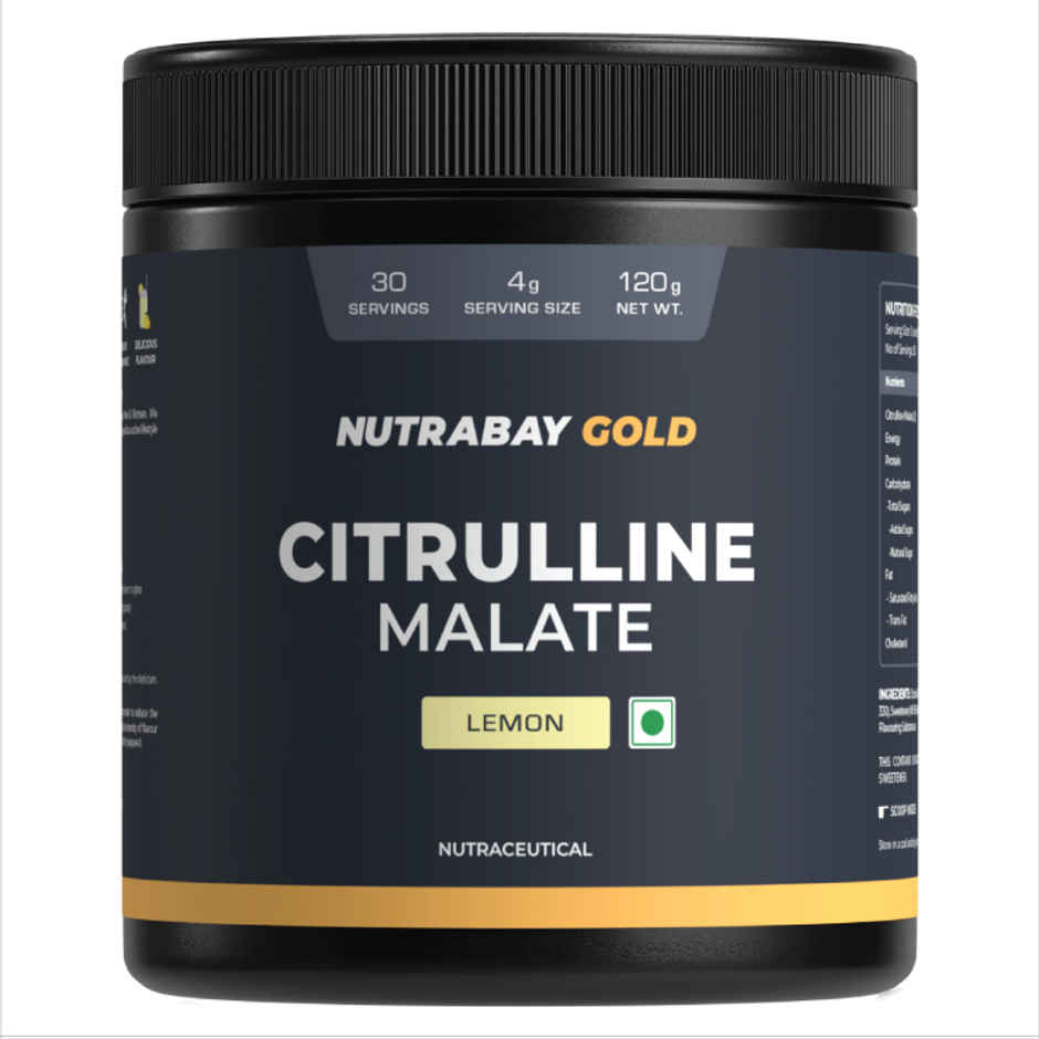 Nutrabay Gold Citrulline Malate Lemon