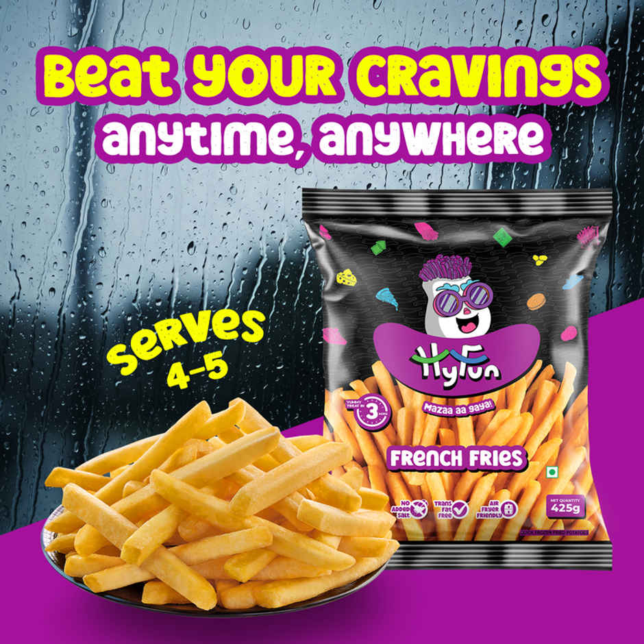 HyFun French Fries, Crispy & Long, Air Fryer Friendly | Frozen