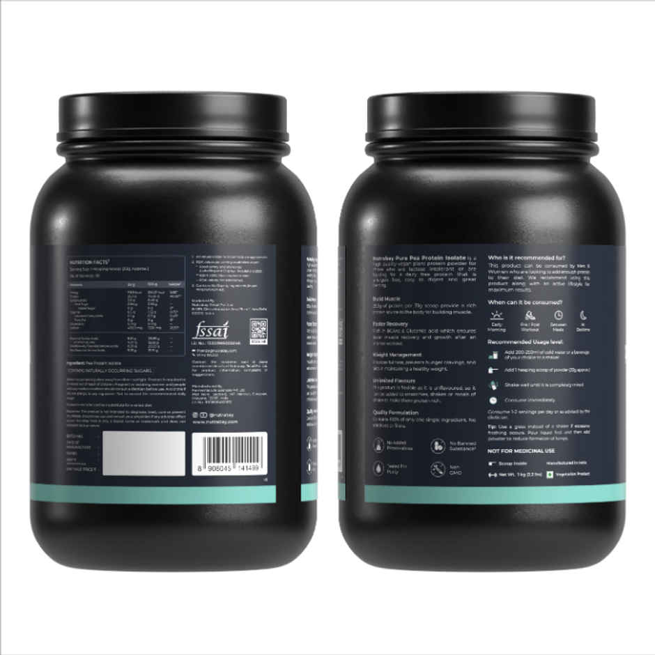 Nutrabay Pure Pea Protein Isolate Unflavoured