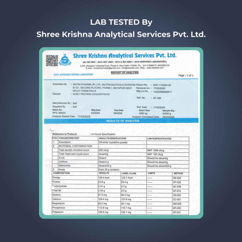 Nutrabay Pure Series Whey Protein Concentrate