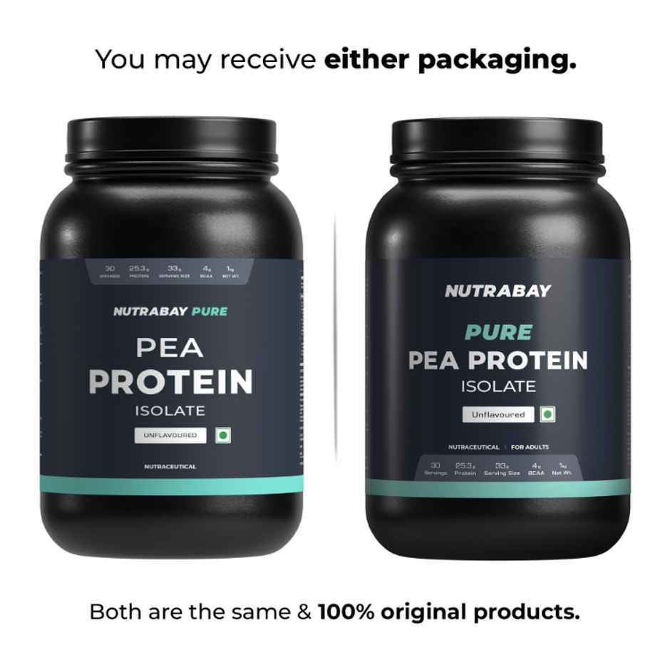 Nutrabay Pure Pea Protein Isolate Unflavoured