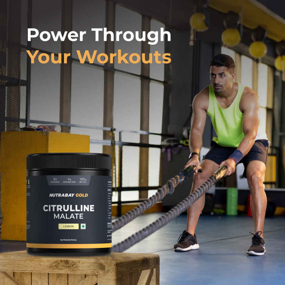 Nutrabay Gold Citrulline Malate Lemon