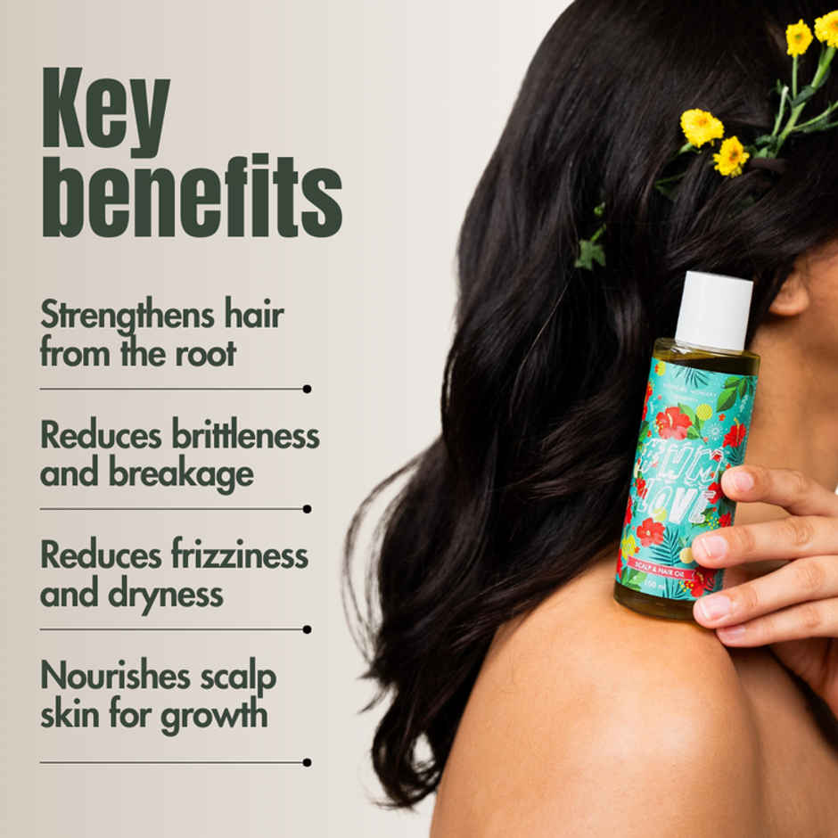 Hibiscus Monkey Hm Love Scalp & Hair Oil