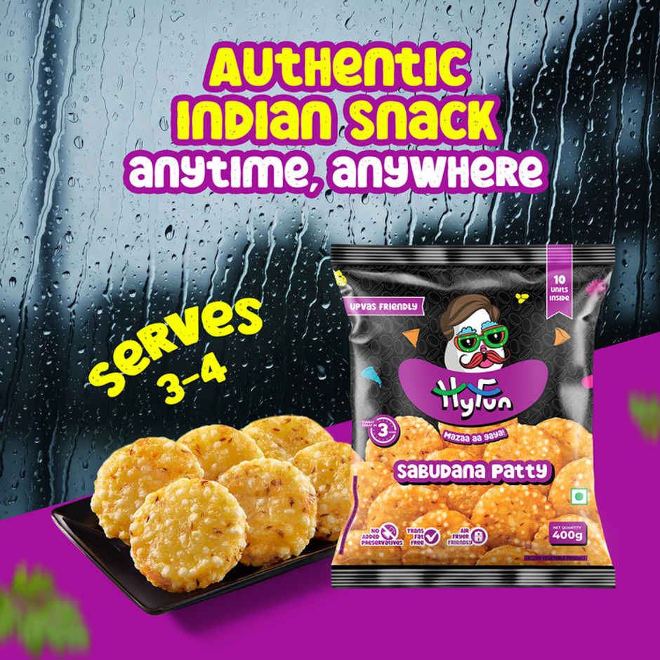 HyFun Sabudana Tikki, Fast Friendly | Frozen