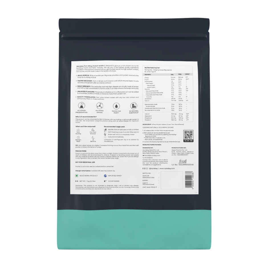 Nutrabay Pure Series Whey Protein Isolate