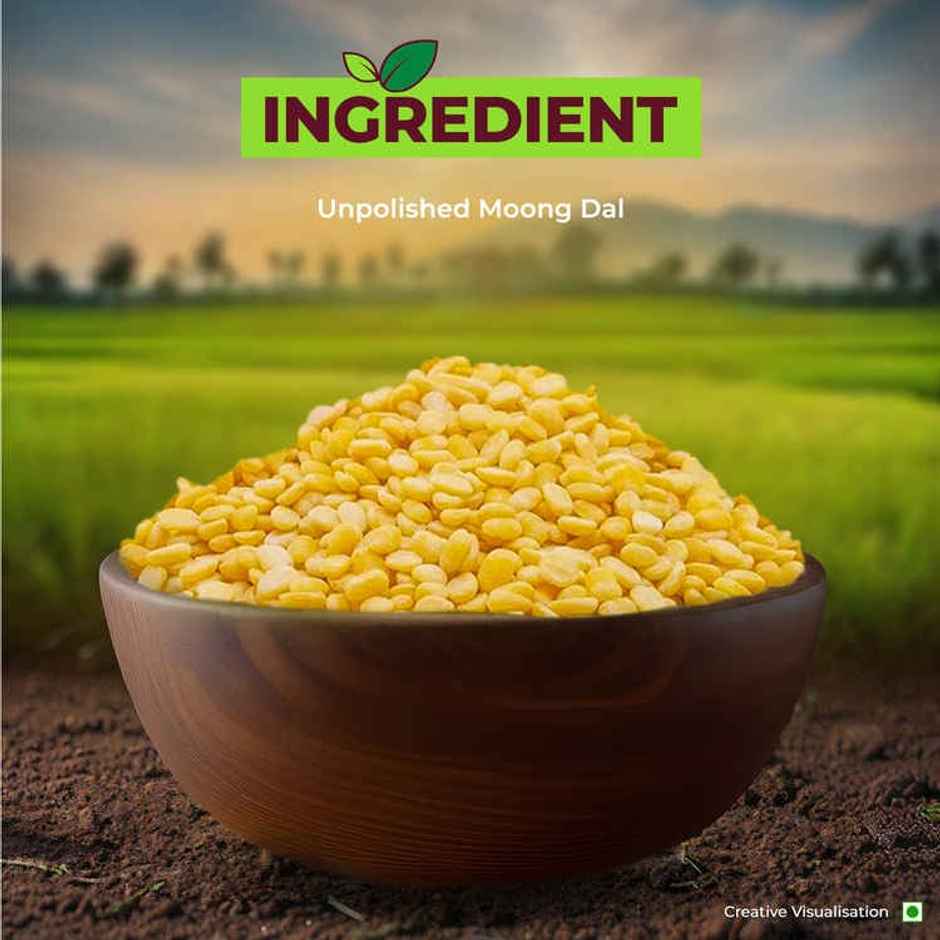 Aashirvaad Organic Moong Dal | Split | Dhuli | Rich In Protein