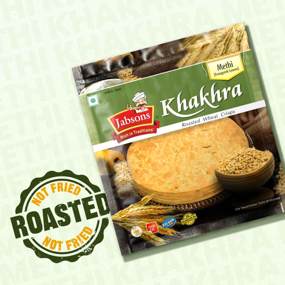 Jabsons Khakhra Methi | Crispy Snack