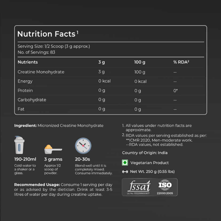 Nutrabay Pure Series Creatine Monohydrate