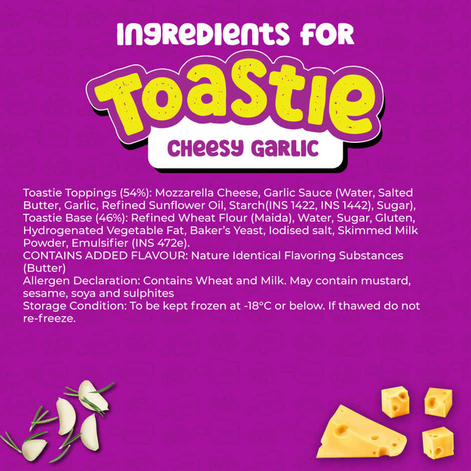 HyFun Toastie Cheesy Garlic