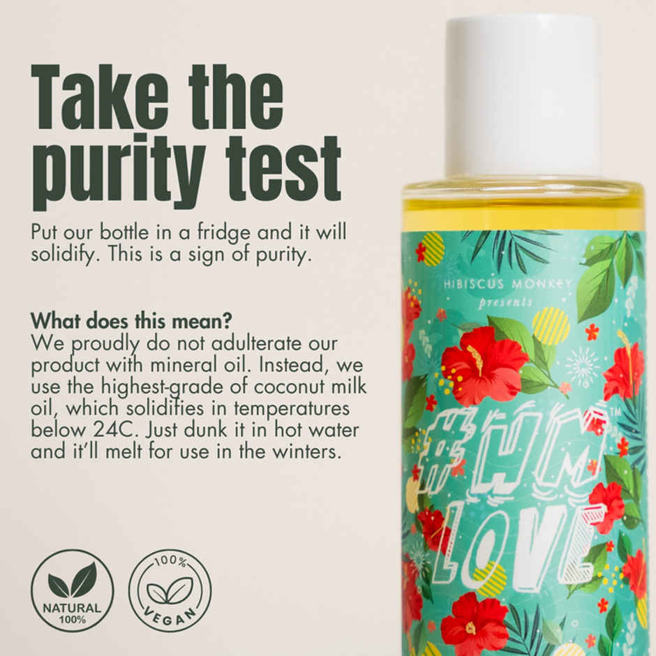 Hibiscus Monkey Hm Love Scalp & Hair Oil