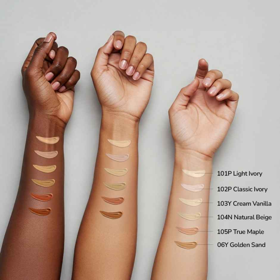 Mila Beaute Build to Cover Matte Liquid Concealer - Full Coverage, Waterproof | 101 Light Ivory