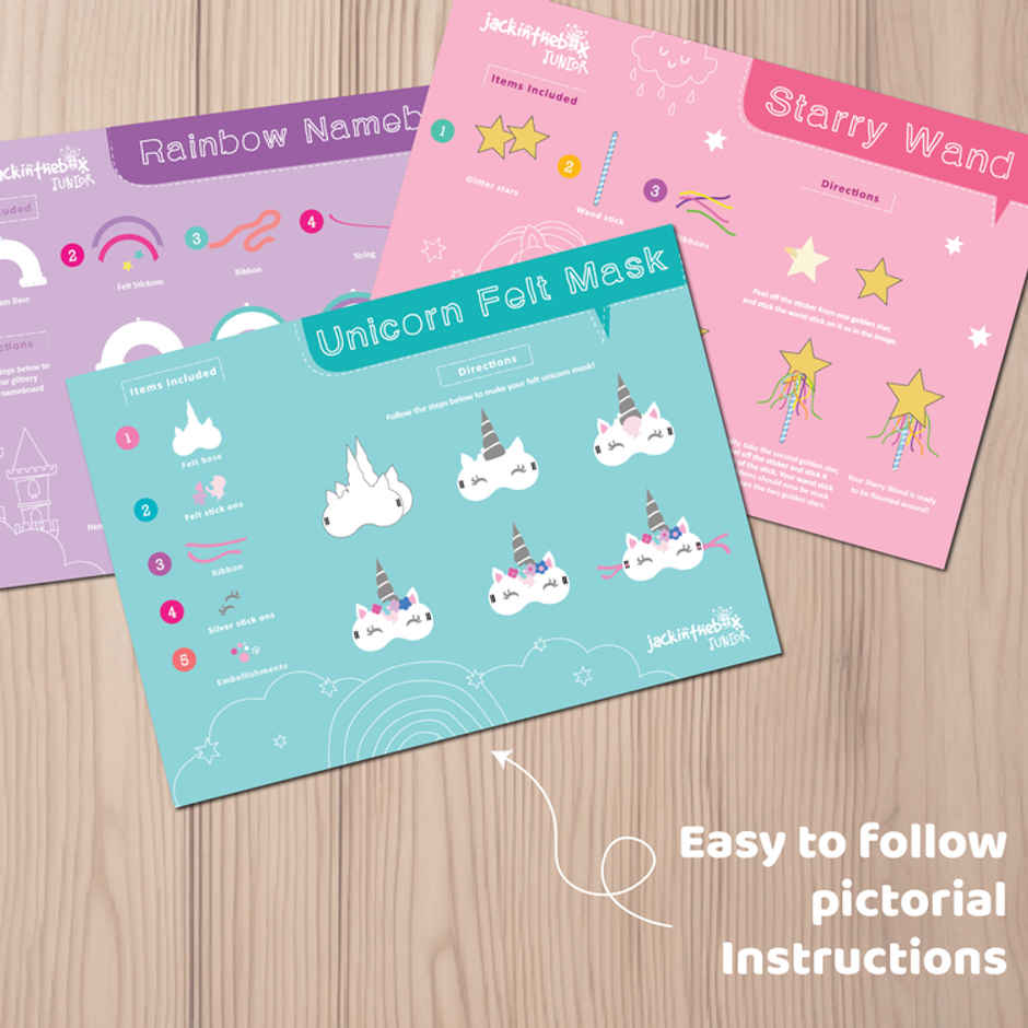 Jackinthebox Unicorn Junior Art & Craft Kit
