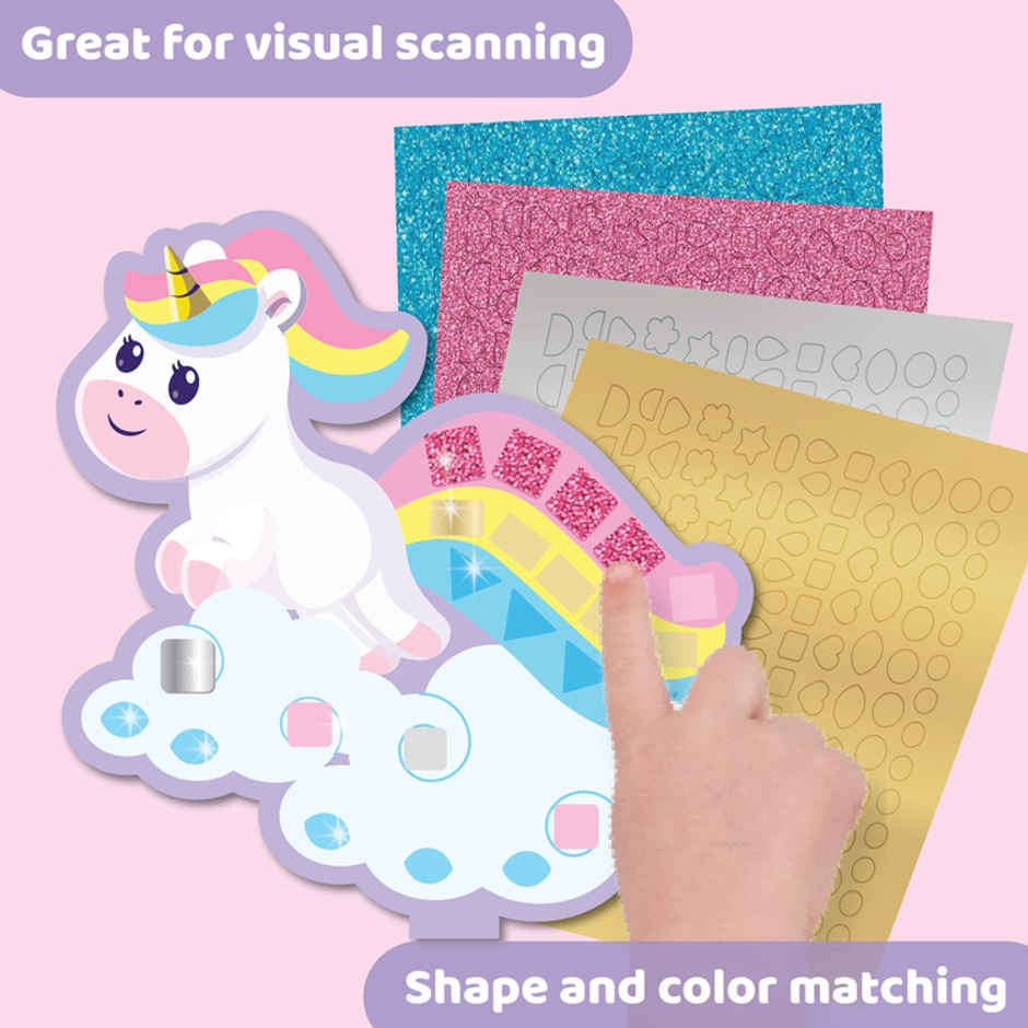 Jackinthebox Sparkly Sticker Fun - Fairyland Art & Craft Kit