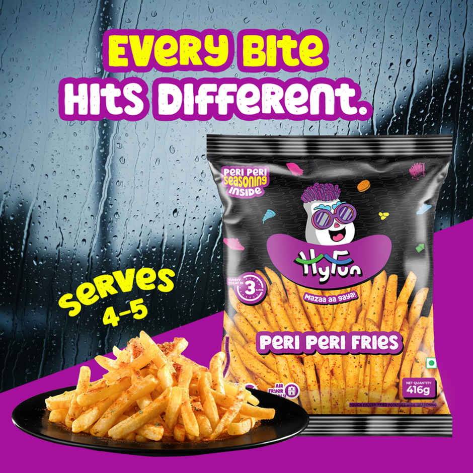 HyFun Peri Peri French Fries, Hot & Spicy | Frozen
