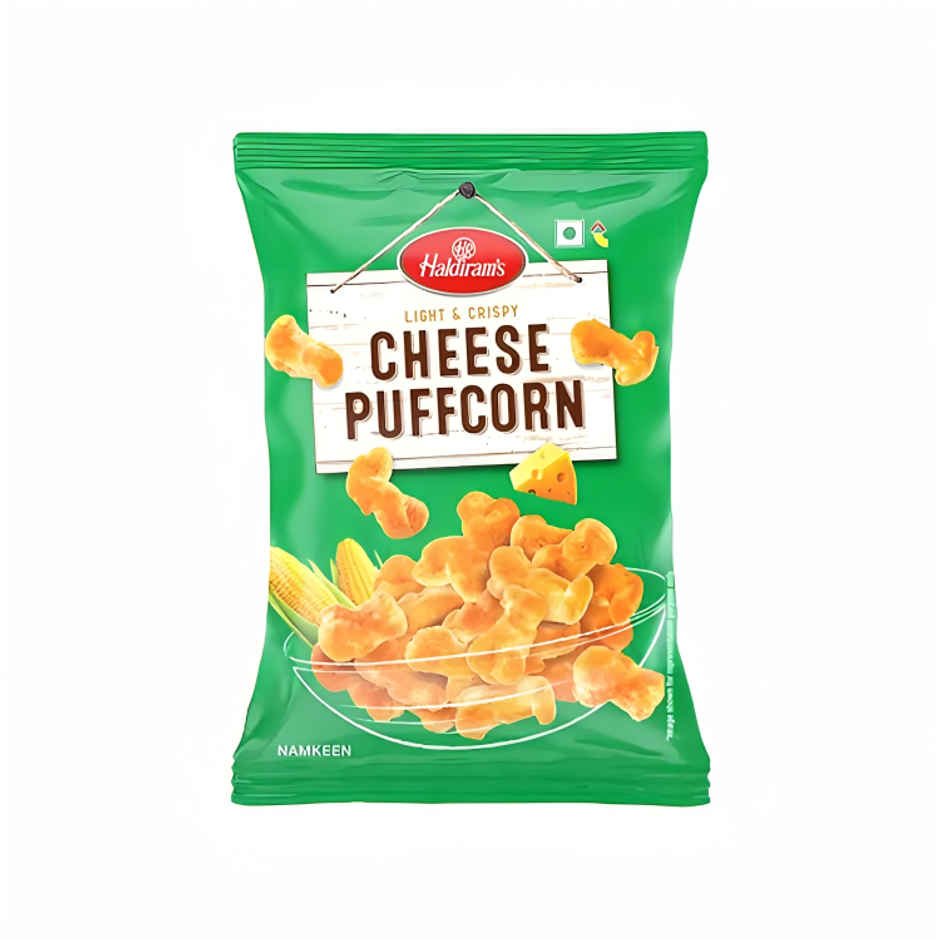 Haldiram's Cheese Puffcorn | Light Airy Snack