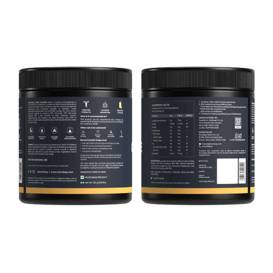 Nutrabay Gold Micronized Creatine Pineapple Ice Tea
